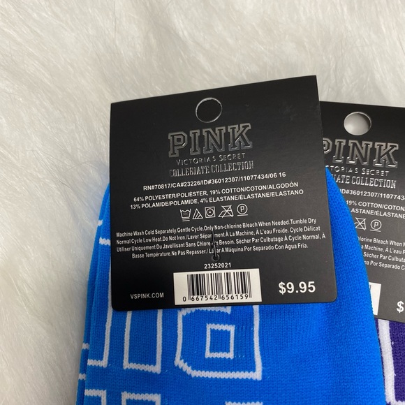 5PK Bundle PINK Victoria’s Secret Socks - Picture 11 of 11